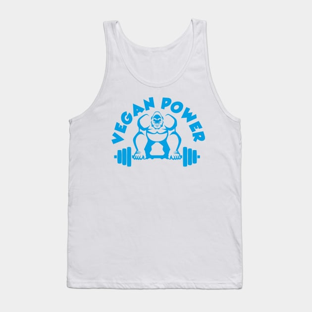 VEGAN POWER Tank Top by GourangaStore